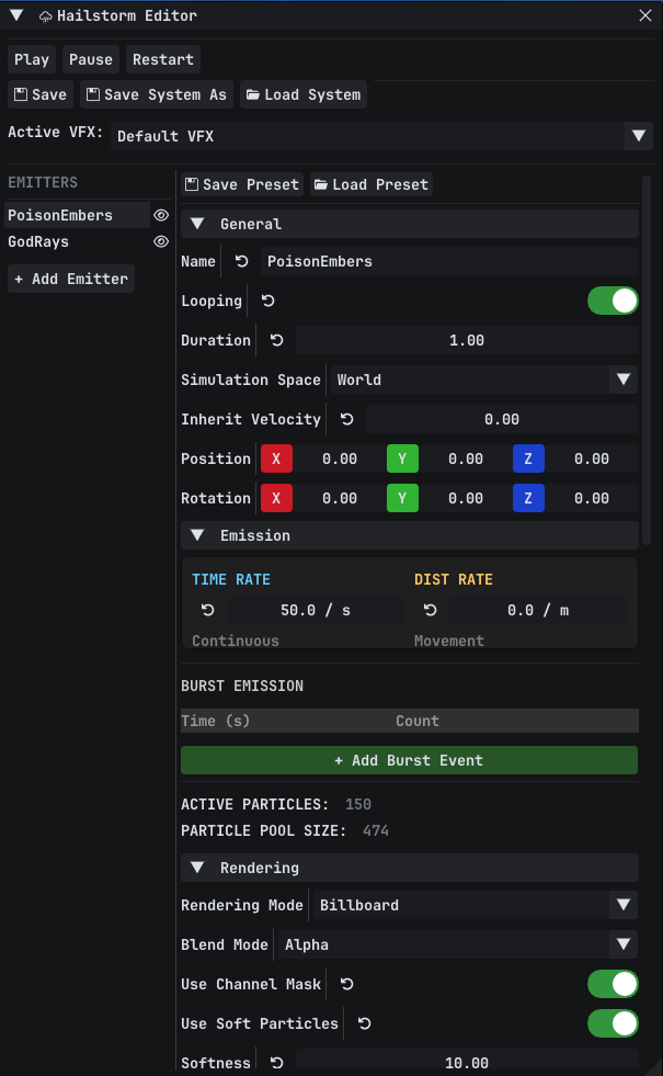 Particle Editor | Emil Barkefors