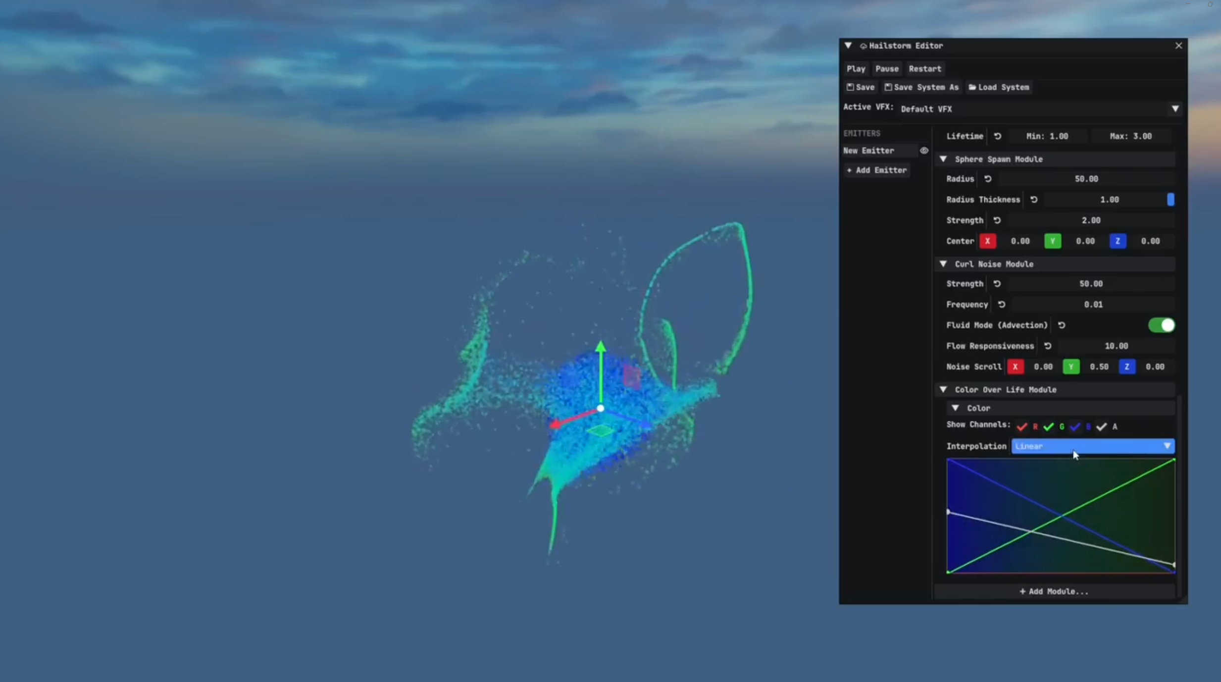 Particle Editor | Emil Barkefors